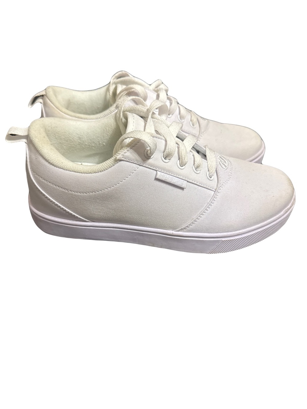 Heelys White Low-Top Athletic Shoes (see photos for signs of wear)